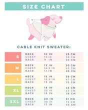 Load image into Gallery viewer, Sassy Woof Dog Cable Knit Jumper
