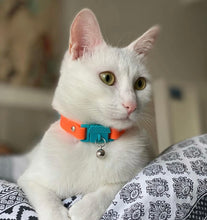 Load image into Gallery viewer, Kittyrama Cat Collar Tangerine
