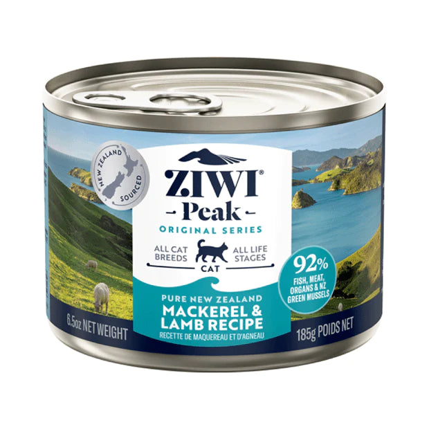 Ziwi Peak Cat Mackerel and Lamb Recipe Wet Can