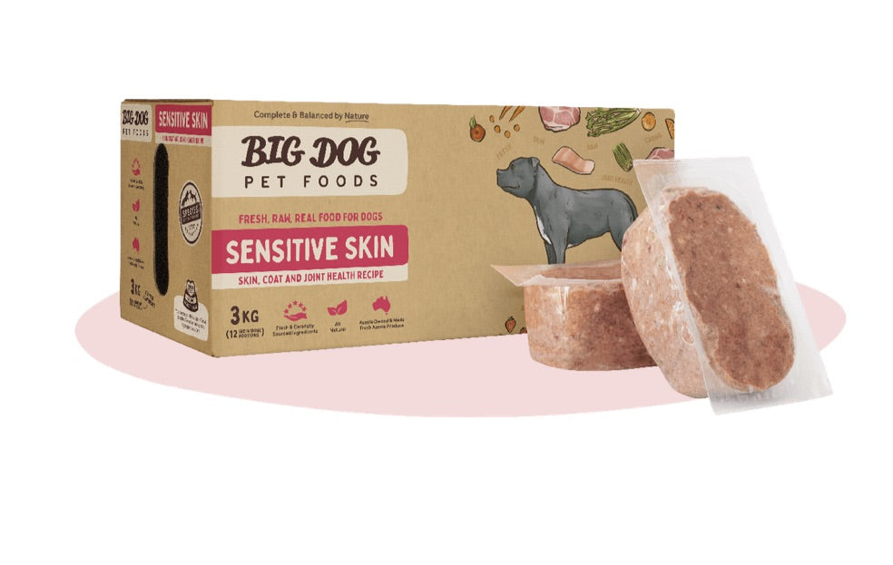Big Dog Sensitive Raw Diet 3kg (Pick Up/Local Delivery Only)