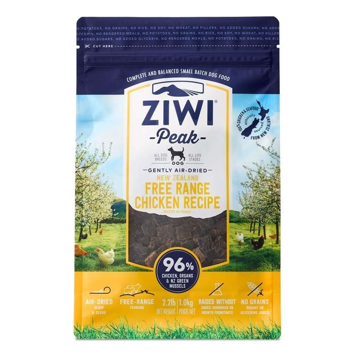 ZIWI® Peak Air-Dried Free-Range Chicken 1kg Recipe for Dogs