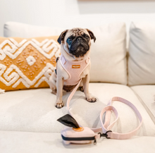Load image into Gallery viewer, Corduroy Dog Harness - Blush Pink
