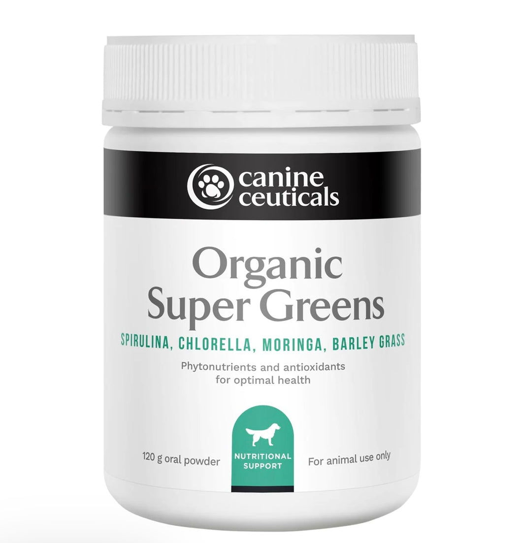Canine Ceuticals Organic Super Greens 120g For Dogs