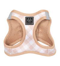 Load image into Gallery viewer, Little Kitty Co Latte Gingham Harness
